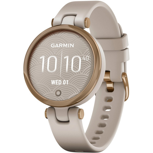 Garmin Lily Sport Smartwatch with Silicone Band for Women